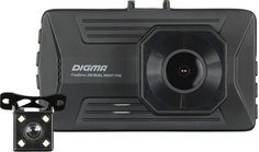 Автомобильный видеорегистратор Digma FreeDrive 208 Dual Night FHD Black