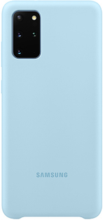 Чехол Samsung Silicone Cover Y2 для Galaxy S20+ Sky Blue (EF-PG985TLEGRU)