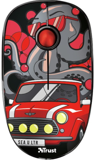 Мышь Trust Sketch Silent Red (23336)
