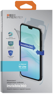 Защитная пленка InterStep invisible360 для Honor 10 Lite (IS-SF-HON10LFBK-360AFCL-UNI)