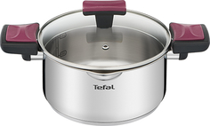 Кастрюля с крышкой Tefal Cook&Clip, 2,9 л (G7234474)