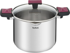 Кастрюля с крышкой Tefal Cook&Clip, 6,1 л (G7237974)