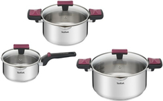 Набор посуды Tefal Cook&Clip, 6 предметов (G723S674)