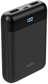 Внешний аккумулятор TFN Mini LCD 10000 mAh Black (TFN-PB-215-BK)