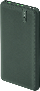 Внешний аккумулятор InterStep PB1018PD 10000мАч TypeC QC/PD Green (IS-AK-PB1018WPD-GRNB201)