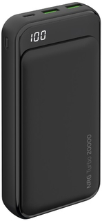 Внешний аккумулятор Deppa NRG Turbo Compact 20000 mAh QC 3.0 Black (33556)