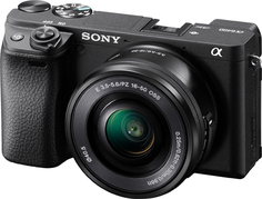 Системный фотоаппарат Sony A6400 + SEL-P1650 Black (ILCE-6400L/B)