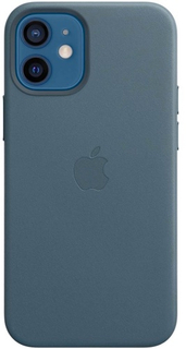 Чехол Apple Leather MagSafe для iPhone 12 mini Baltic Blue (MHK83ZE/A)