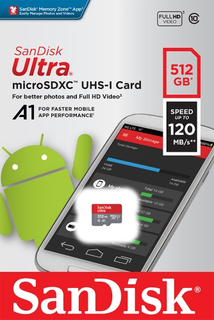 Карта памяти SanDisk Ultra 512GB UHS-I (SDSQUA4-512G-GN6MN)