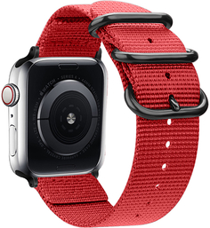 Ремешок TFN Canvas Band для Apple Watch 38/40мм, красный (TFN-WA-AWCB40C05)
