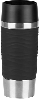 Термокружка Emsa Travel Mug Waves 0,36 л Black (N2010500)