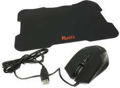 Игровой комплект Smartbuy Rush мышь+коврик (SBM-726G-K)