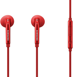 Наушники с микрофоном Samsung EO-EG920L Red