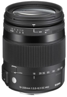 Объектив Sigma AF18-200Mf/3.5-6.3 DC HSM/C Nikon (885955)