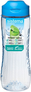 Бутылка для воды Sistema Hydrate Tritan Active, 800 мл Blue (650)