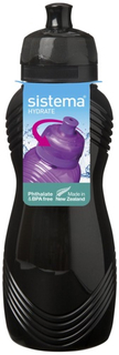 Бутылка для воды Sistema Hydrate Wave Bottle, 600 мл Black (600)