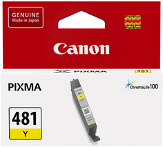 Картридж Canon CLI-481Y Yellow
