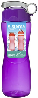 Бутылка для воды Sistema Hydrate Hourglass, 645 мл Violet (590)