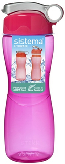 Бутылка для воды Sistema Hydrate Hourglass, 645 мл Red (590)