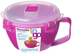 Кружка для лапши Sistema To-Go Noodle Bowl, 940 мл Red (21109)
