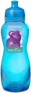 Бутылка для воды Sistema Hydrate Wave Bottle, 600 мл Blue (600)