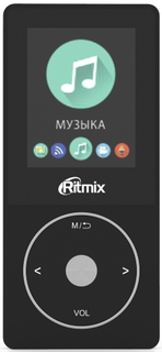 MP3-плеер Ritmix RF-4650BT 8GB Black