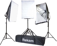 Комплект флуоресцентных осветителей Rekam CL-375-FL3-SB Kit