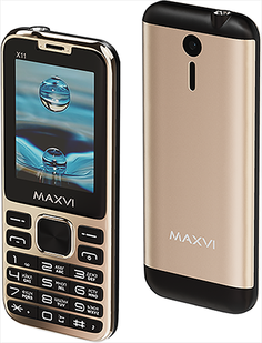Мобильный телефон Maxvi X11 Metallic Gold