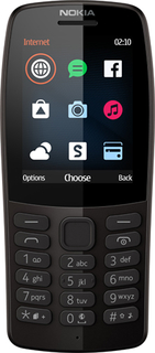 Мобильный телефон Nokia 210 DS Black (TA-1139)