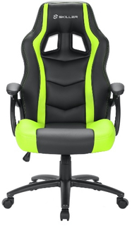 Игровое кресло Sharkoon Skiller SGS1 Black/Green