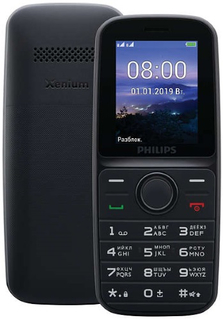 Мобильный телефон Philips Xenium E109 Black