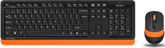 Комплект клавиатура+мышь A4Tech FStyler FG1010 Black/Orange