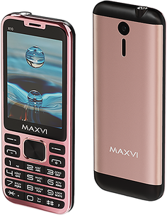 Мобильный телефон Maxvi X10 Rose Gold