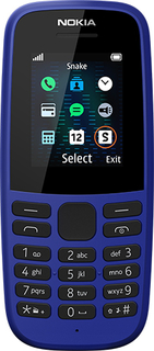 Мобильный телефон Nokia 105SS (2019) Blue (ТА-1203)