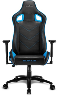 Игровое кресло Sharkoon Elbrus 2 Black/Blue