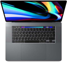 Ноутбук Apple MacBook Pro 16" Touch Bar Space Gray (MVVK2RU/A)