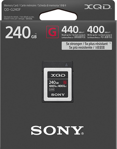 Карта памяти Sony XQD 240GB 440R/400W (QD-G240F/J)