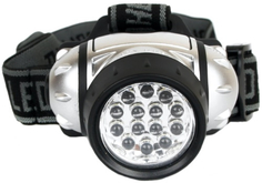 Фонарь налобный Ultraflash LED5352 металлик