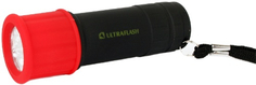 Фонарь Ultraflash LED15001-A "Cветофор", красный/черный