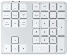 Клавиатура Satechi Aluminum Extended Keypad Silver (ST-XLABKS)