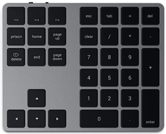 Клавиатура Satechi Aluminum Extended Keypad Space Gray (ST-XLABKM)