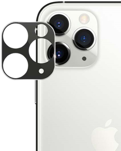 Защитное стекло Deppa на камеру iPhone 11 Pro/ Pro Max, серебро (62622)