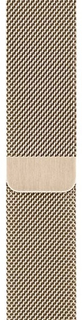 Ремешок Apple для Apple Watch 44mm Gold Milanese Loop (MYAP2ZM/A)