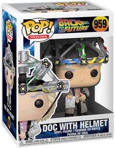 Фигурка Funko POP! Vinyl: BTTF: Doc w/helmet (46914)