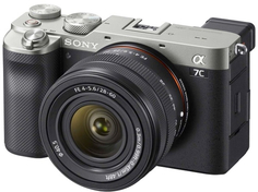 Зеркальный фотоаппарат Sony Alpha 7C Silver Kit FE 28-60mm F/4-5.6