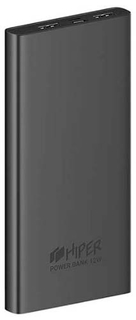 Внешний аккумулятор HIPER Metal 10K 10000 mAh Space Gray