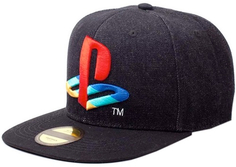Бейсболка Difuzed Бейсболка Playstation: Logo Denim (SB247883SNY)