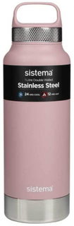 Термобутылка Sistema Hydrate, 1 л, розовая (585)