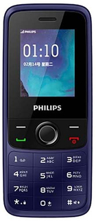 Мобильный телефон Philips Xenium E117 Dark Blue