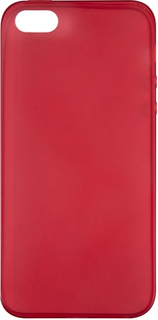 Чехол Red Line iBox Crystal для iPhone 5/5S/SE, красный (УТ000007343)